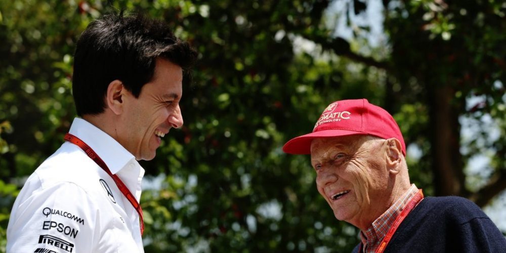 Wolff, sobre Lauda: "Ha habido situaciones en las que hubiera deseado poder tener su opinión"