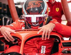 Carlos Sainz completa su primer día de test con Ferrari: "No podía haber deseado un inicio mejor"