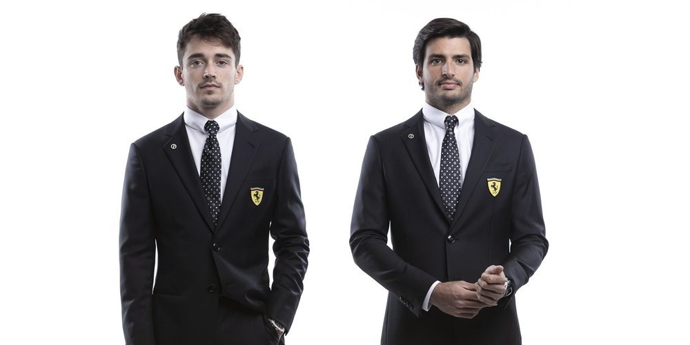 Ferrari vestirá de Giorgio Armani a Leclerc y Sainz tras la asociación con la firma italiana