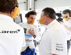 Lando Norris: "No he tenido problemas y estoy muy feliz por ello"