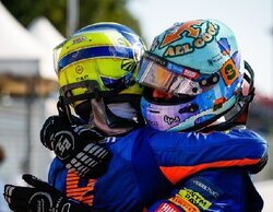 Vuelve el Shoey, Ricciardo se lleva la victoria en una carrera caótica, doblete épico de McLaren