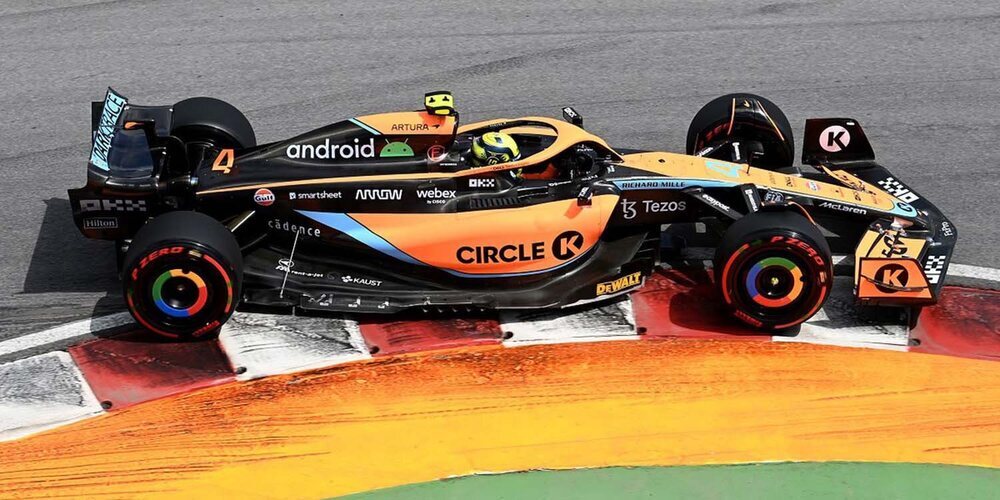 Lando Norris: "Tuvimos un par de problemas, así que no rodamos demasiado"