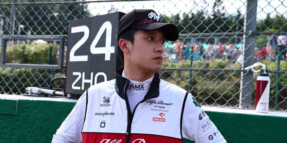 Guanyu Zhou: "Sacrificamos este fin de semana por el cambio de motor"