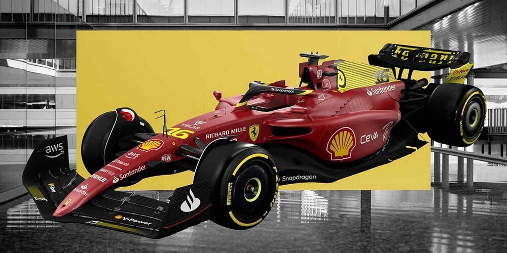 Nueva decoración de la Scuderia Ferrari en su GP de Italia