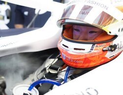 Yuki Tsunoda: "Quería el mayor tiempo posible en la pista, pero tuvimos un problema"