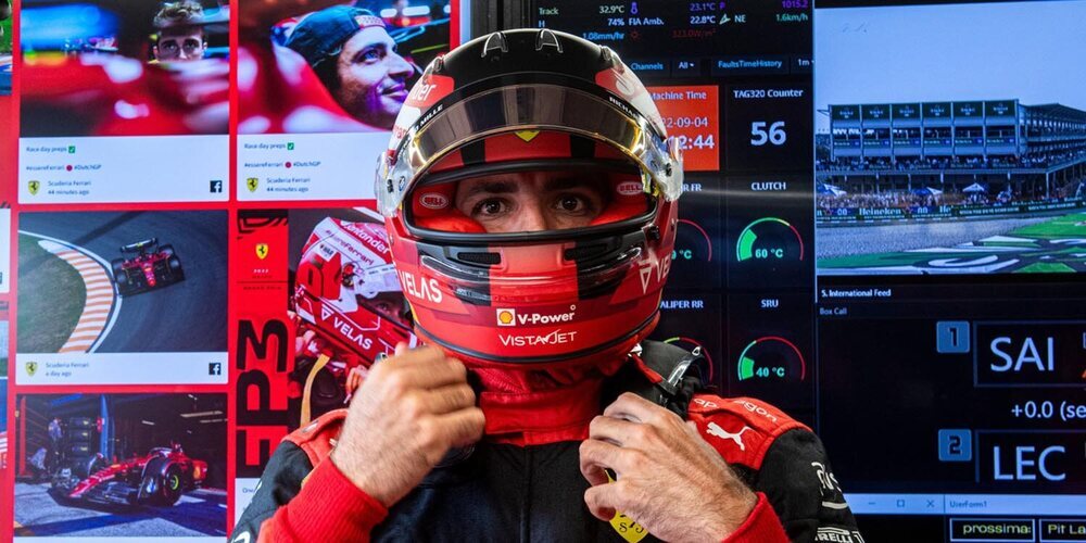 Carlos Sainz: "No es lo ideal porque quiero estar luchando delante"