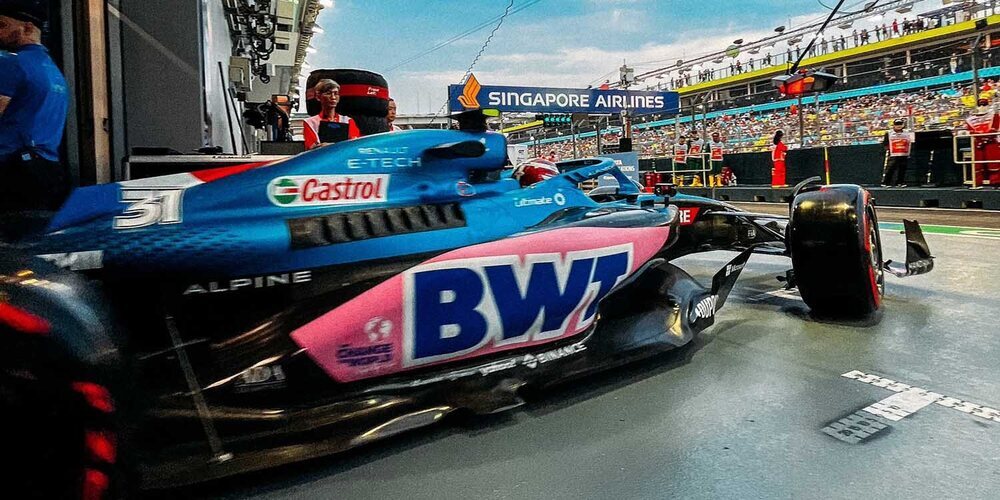 Esteban Ocon: "Está claro lo exigente que es esta pista por el calor y la humedad"