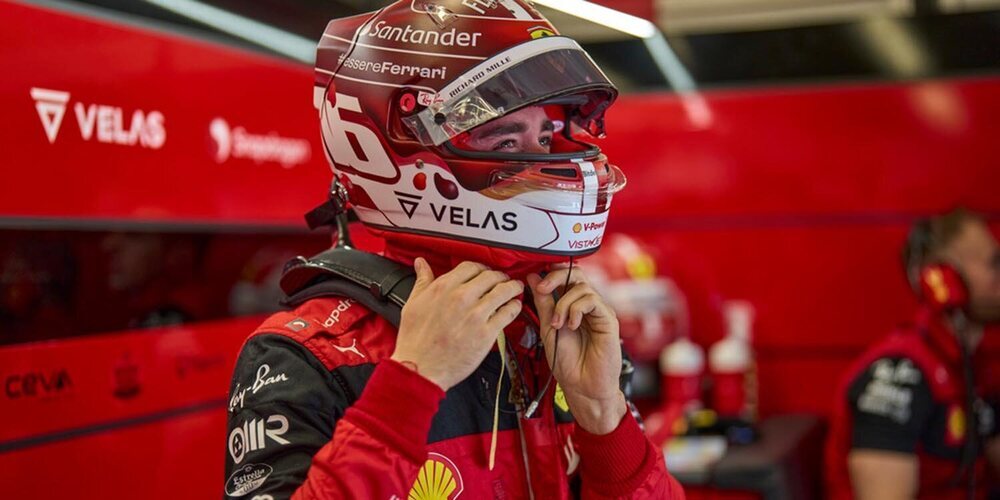 Charles Leclerc: "Las sensaciones en el coche fueron positivas desde el comienzo"