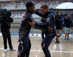 Kvyat, sobre Ricciardo: "Ha sido un rival muy fuerte, creo que me llevó al límite"