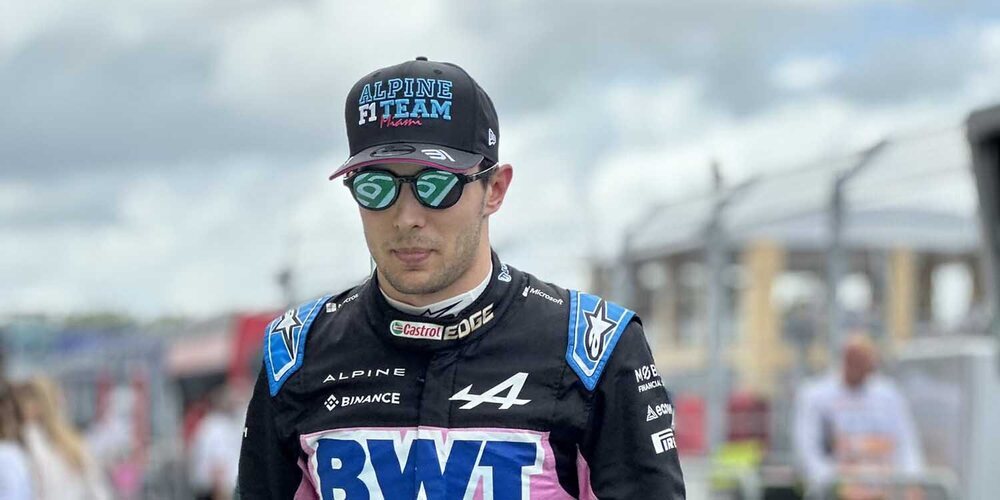 Esteban Ocon: "Hay señales de que podemos estar en la lucha con los equipos punteros"