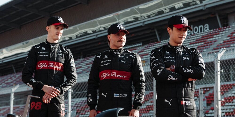 OFICIAL: Alfa Romeo confirma a Valtteri Bottas y Guanyu Zhou para Sauber en 2024