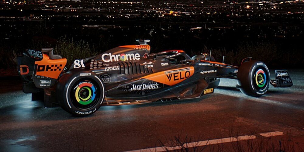 Así luce la decoración especial de McLaren para Las Vegas