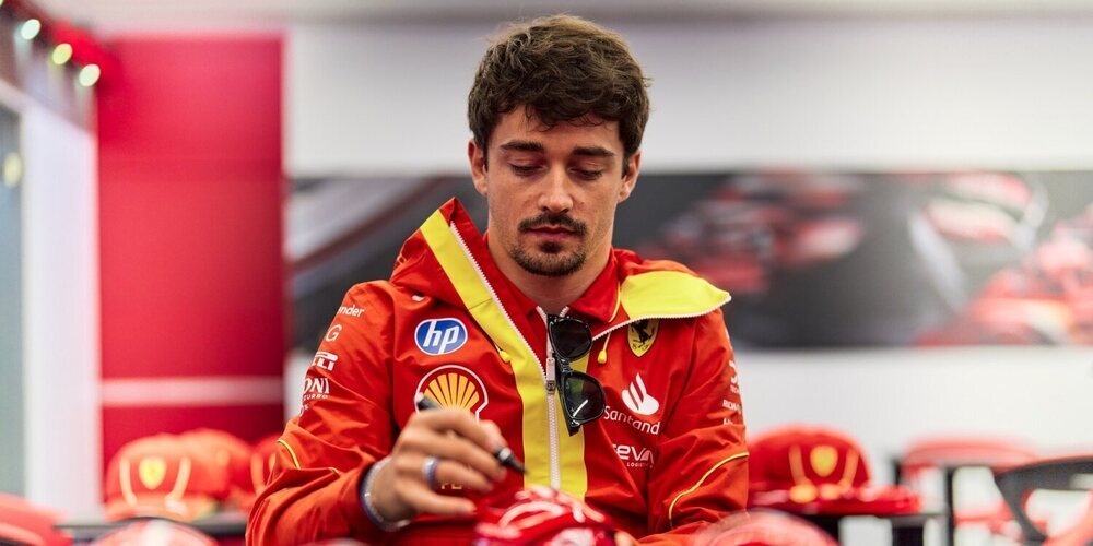 Charles Leclerc enciende la mecha en Imola tras marcar el mejor tiempo en los Libres 1 y 2