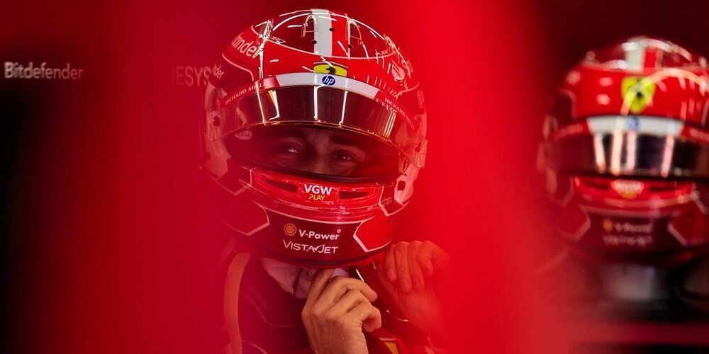 Charles Leclerc: "Hicimos un buen trabajo para mantenernos delante de Verstappen"