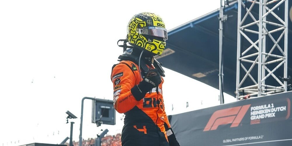 Lando Norris conquista Zandvoort, Verstappen hace los deberes y Leclerc sorprende con un podio