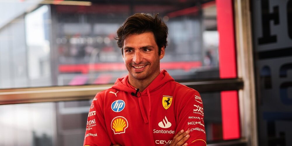 Sainz no descarta que Ferrari luche por la victoria en Monza si las actualizaciones del coche funcionan