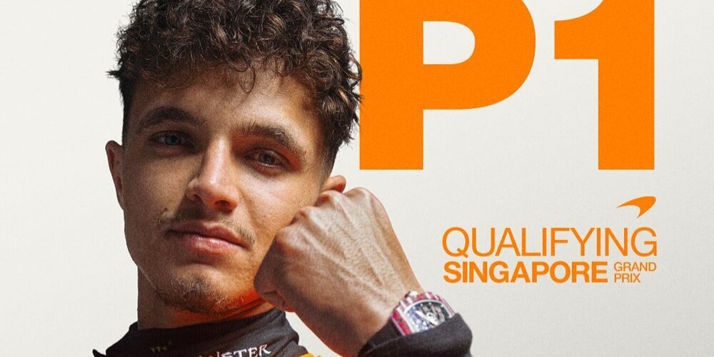 Lando Norris: "Me costaba ir más rápido y eso me ha puesto un poco bajo presión"