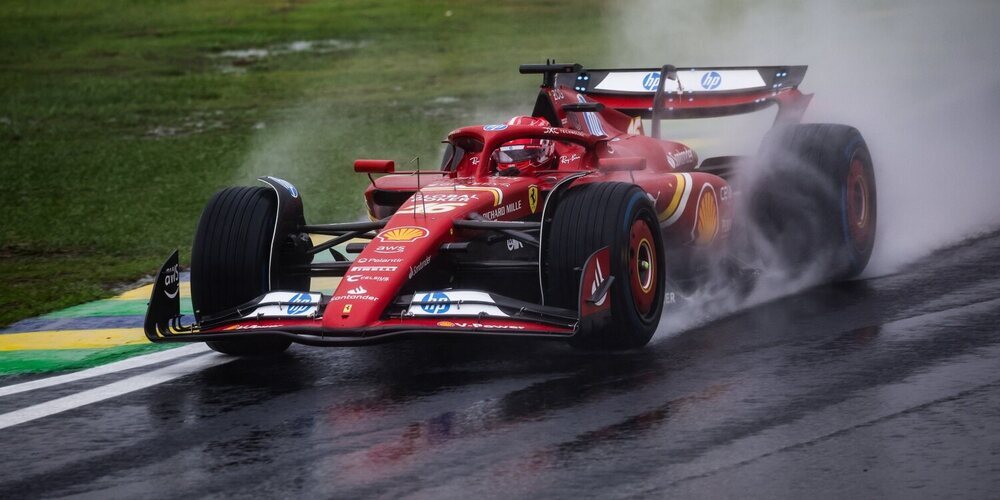 Charles Leclerc: "Nos ha costado mantener el coche en pista en estas condiciones"