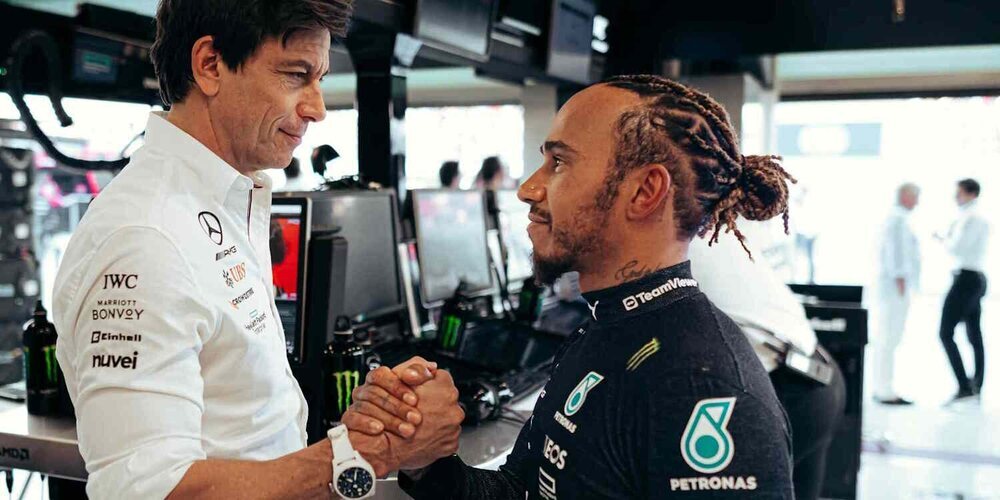 Toto Wolff habla de la marcha de Lewis: "Si alguien decide irse, entonces hay que dejarlo ir"