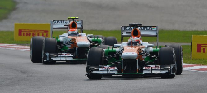 Sutil y Di Resta en Malasia