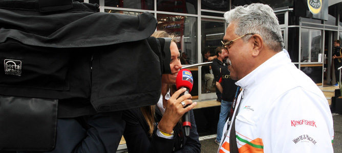 Vijay Mallya: "McLaren aún no está tan lejos en el Campeonato"