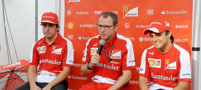 Stefano Domenicali: "Alonso es el patrimonio más importante de Ferrari"