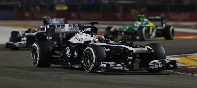 El equipo Williams buscará terminar en los puntos en el GP de Corea