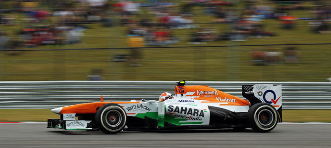 Adrian Sutil en el Circuito de las Américas