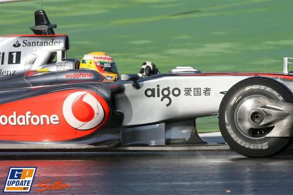 Alonso y Hamilton ruedan por primera vez en 2009