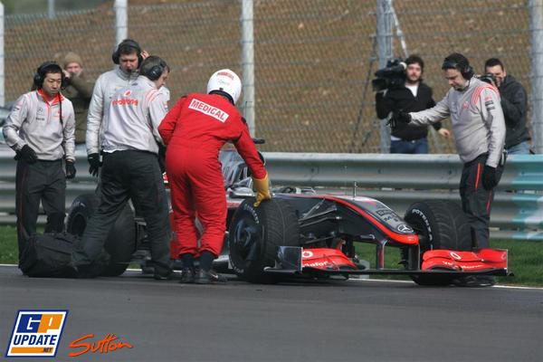 Alonso y Hamilton ruedan por primera vez en 2009