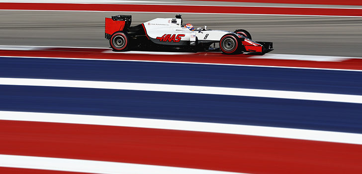 Haas F1 Team en el GP de Estados Unidos