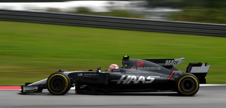 Kevin Magnussen en Malasia