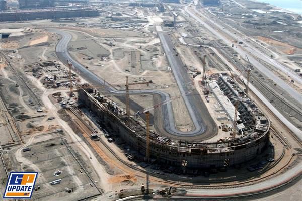 Las obras marchan bien en Abu Dhabi