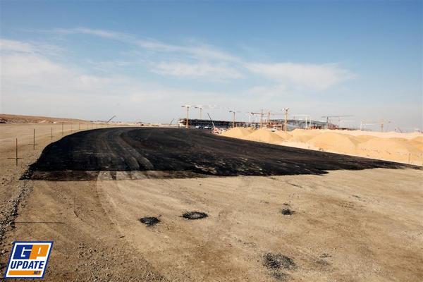 Las obras marchan bien en Abu Dhabi