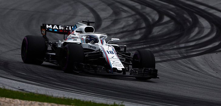 Lance Stroll GP Austria carrera