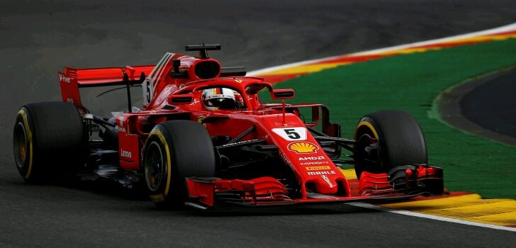 Sebastian Vettel GP Bélgica 2