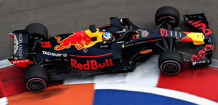 Ricciardo vio acortada su sesión de libres 1