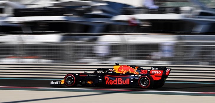 Verstappen, en los Libres 1 del GP de Abu Dabi