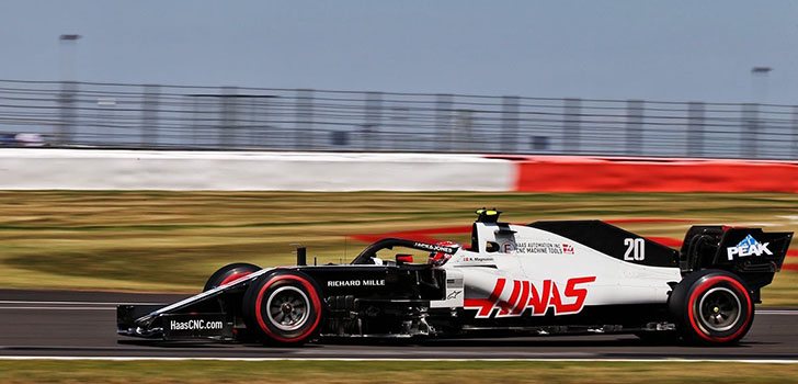 El objetivo de Haas se ha cumplido a medias en la clasificación de Silverstone