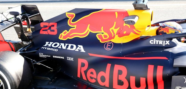 red bull honda fin