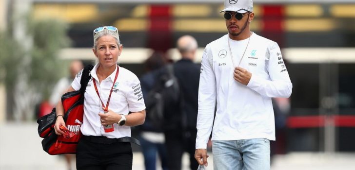 angela y hamilton comenzaron en 2016