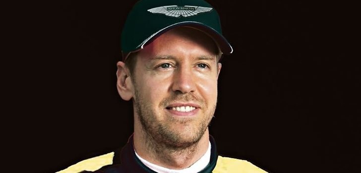 Vettel, con los colores de Aston Martin