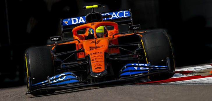 Lando Norris, emocionado por el motor Mercedes