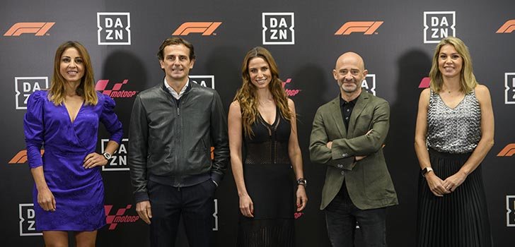 El equipo de DAZN F1 España para la temporada 2021