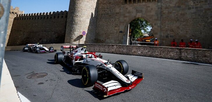 Giovinazzi, en los Libres de Azerbaiyán