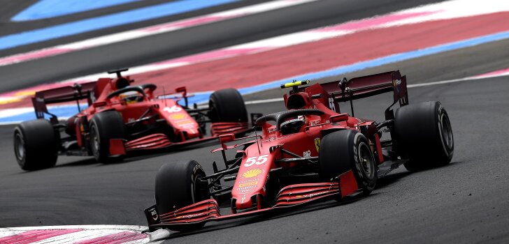 sainz ferrari 2021 francia