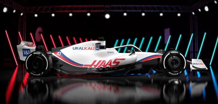 Así luce el nuevo VF-22 de Haas