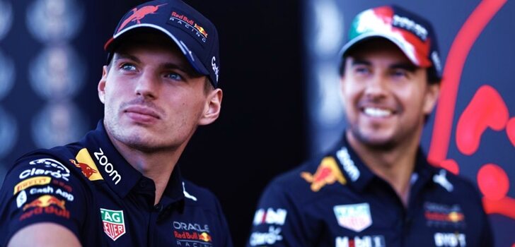 Verstappen y Pérez, en Austin