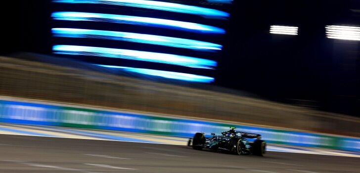 Alonso, en el día 2 de test