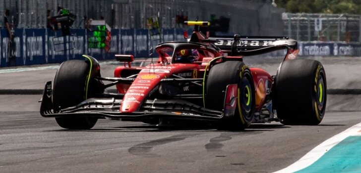 Carlos Sainz en el GP de Miami